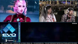 Tekken 7 Female Players - KawaiiFaceMiles (Alisa) Vs JustFrameJames (Law) - TWT EVO 2018