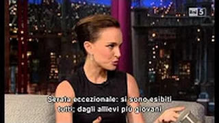 Natalie Portman on David Letterman || Interview || (ita sub)