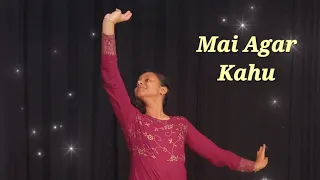 Main Agar Kahoon | Om Shanti Om  || Choreographed And Performed By Anwesha ||