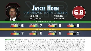 Jaycee Horn 220 Scouting | Expand The Boxscore