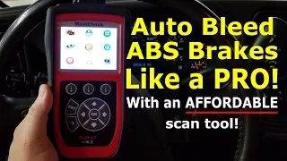 Auto Bleed ABS brakes Like a PRO with this affordable scan tool.