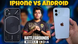 ANDROID VS IOS Which Device Best For Competitive | Best Device for bgmi/pubg mobile Esports 2023