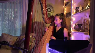 Carol of the Bells ~ Harp Cover