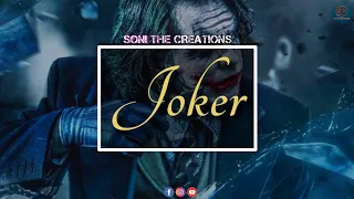 Joker BMG Song | Dance Dance | Latest Lyrical Joker Song Whatsapp Status 2020 | Soni The Creations