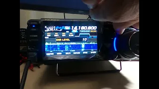 трансивер yaesu ft 710 работа фильтра  DNR