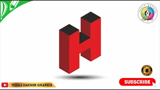 3D H LOGO | TOOLS HACKER GRAPHIX