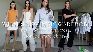 New In My Wardrobe Luxury Haul | Net a Porter, Mytheresa, Dion Lee Unveiled! Anastasia Slunkova