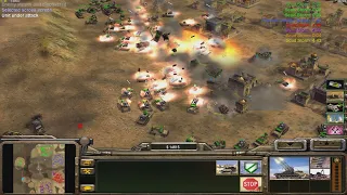 GLA Stealth vs GLA Stealth - Command & Conquer Generals Zero Hour 4 v 4 Gameplay
