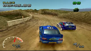 WRC: FIA World Rally Championship Arcade (PSX) Super Special Mode Playthrough + Time Trial