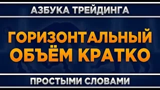 Горизонтальный объём. Основы трейдинга