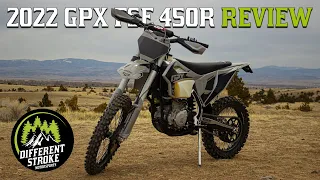 2022 GPX FSE 450R Review | Different Stroke Motorsports