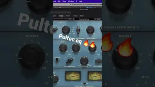 pultec eq is great on vocals #logicprox #plugins #mixing