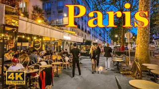 Paris, France🇫🇷 - Paris Evening Walk  - June 2024 [ 4K HDR ] | Paris 4K | A Walk In Paris