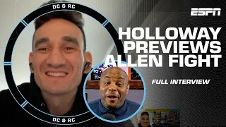 Max Holloway and Daniel Cormier are back at it 🍿 | DC & RC