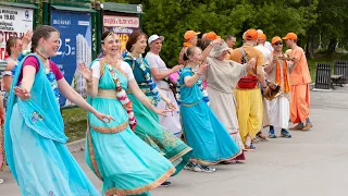 Харинама 15.05.2021. Harinama in Yekaterinburg. The best kirtanists in ISKCON. Maladhara dasa.