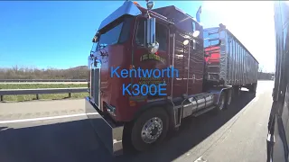 April 2, 2021/125 Trucking.Loaded. CB talk with Kentworth K300E Cabover