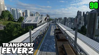 Elevated Rail Station! - Transport Fever 2