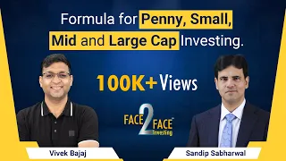 Formula for Penny, Small, Mid and Large Cap Investing. #Face2Face with Sandip Sabharwal