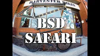BSD Safari Frame Build @ Harvester Bikes "Reed Stark Sig Frame"