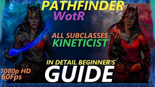 Pathfinder: WotR - All Kineticist SubClasses Starting Builds - Beginner's Guide [2021] [1080p HD]