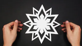 Paper Snowflake - EASY DIY