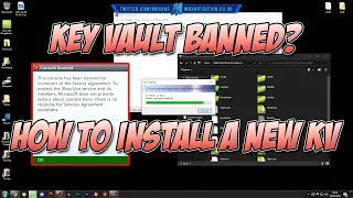 How to swap or install a new KV (Banned JTAG/RGH Key Vault Tutorial)