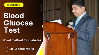 Diabetes mellitus| Saliva Based Glucose Test | Estimation of blood glucose level