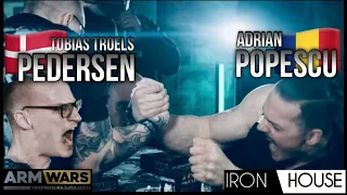 TOBIAS TROELS PEDERSEN Vs. ADRIAN POPESCU - RIGHT ARM - ARM WARS ‘IRON HOUSE’- THE OFFICIAL FILM