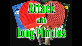 LONG PIMPLES ATTACK  😈 Table Tennis 🏓