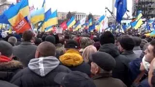 Киевский евромайдан, ноябрь 2013 - Хроника событий 1