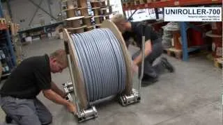 Uniroller-700 Устройство для размотки барабанов с кабелем