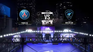 PSG VS Soccer Aid | Volta Football | FIFA 22 | 3V3 RUSH | Tokyo | PS4 | HD