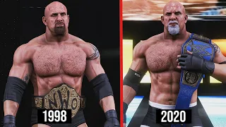 WWE 2K20 Goldberg All World Championship Wins! (WWE/WCW)