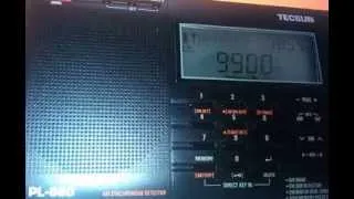 Tecsun PL-660 Shortwave DX 14/10/2013