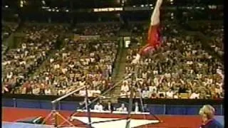 Kristen Maloney Uneven Bars - 2000 US Olympic Trials Day 1
