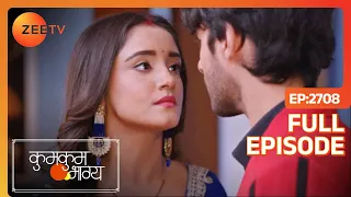 Purvi और RV गंदे कमरे को लेकर झगड़ते हैं - Kumkum Bhagya - Full Ep 2708 - Zee Tv - 28 March 2024