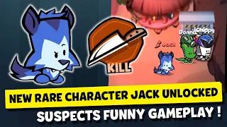 NEW RARE CHARACTER JACK THE KILLER UNLOCKED ! SUSPECTS MYSTERY MANSION FUNNY GAMEPLAY #72