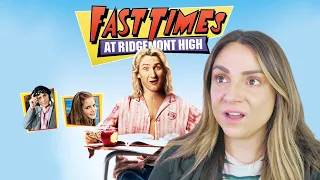 Watching Fast Times at Ridgemont High for the FIRST TIME!! // Reaction & Commentary // Damone su*ks!