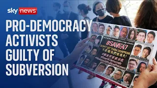 Hong Kong court finds 14 pro-democracy activists guilty of subversion