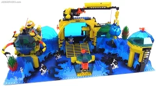 LEGO Aquanauts Neptune Discovery Lab from 1995! set 6195 review