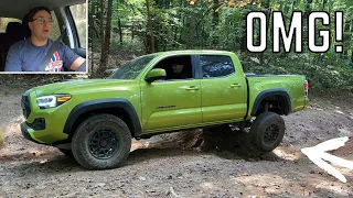 ** We Got So Stuck ** Amazing Demo of Locking Rear Differential on Toyota Tacoma & 4Runner!