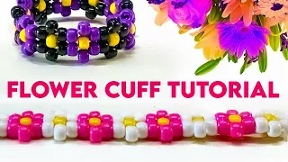 Flower Cuff Two Ways | Kandi Tutorial