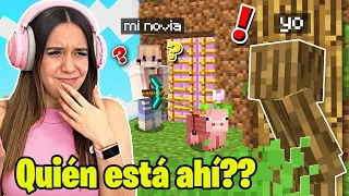 Sobreviví 7 días dentro de la *BASE SECRETA* de mi NOVIA en MINECRAFT. (me arrepiento😥)