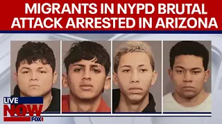 NYC migrants: Suspected attackers of NYPD officers arrested in Arizona | LiveNOW from FOX