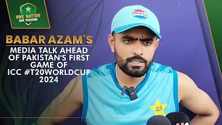 Babar Azam's media talk ahead of Pakistan's first game of ICC #T20WorldCup 2024 | PCB | MA2A