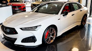 2023 Acura TLX Type-S PMC | 130R White + Red Interior + Bronze Wheels + Carbon Fiber 😍