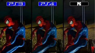 The Amazing Spider-Man 2 [ Ps3 vs Ps4 vs Pc ] Graphics Comparison