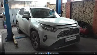 Замена свечей зажигания на Toyota RAV4 2,0 Тойота Рав 4 2021