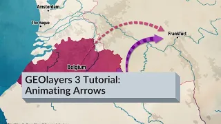 GEOlayers 3 Tutorial: Animating Arrows