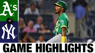 A's vs. Yankees Game Highlights (6/18/21) | MLB Highlights